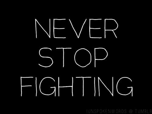 Never-Stop-fighting